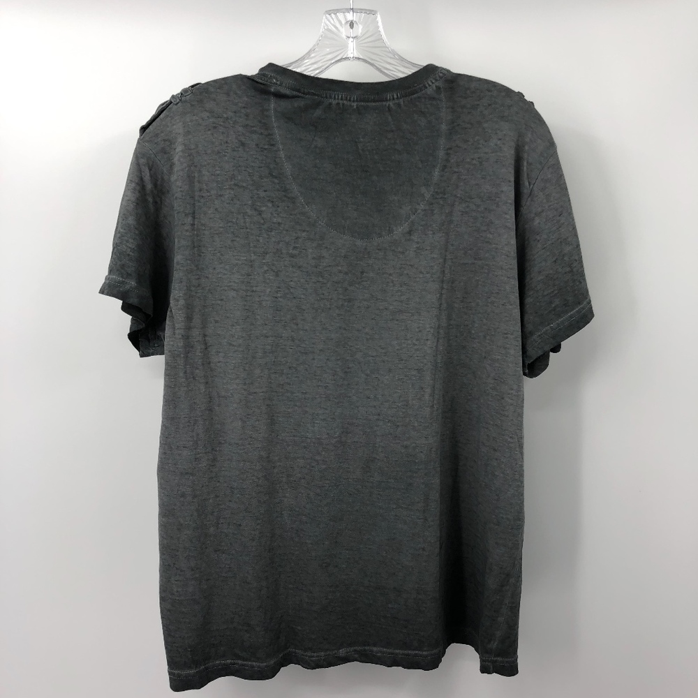 4 for $25 SALE!! Men's Gray Short Sleeve Tee Shirt - Picture 6 of 6